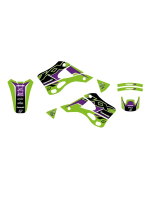 Кит Лепенки BLACKBIRD Racing Dream 5 ЗА KAWASAKI KX 250 1999-2002